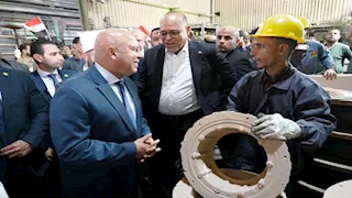 812 مليون جنيه مبيعات.. كامل الوزير يتفقد "النصر للمسبوكات"