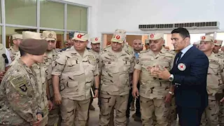 رئيس الأركان يتفقد الاستعدادات النهائية لتدريب "النجم الساطع 2025"