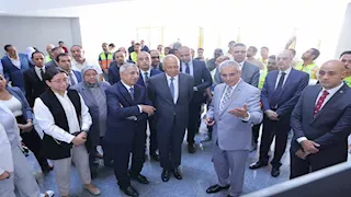 أمين عام الجامعة العربية يفتتح كلية الهندسة والتكنولوجيا بالعلمين الجديدة -صور