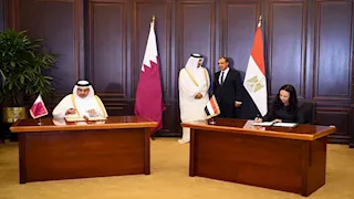 انعقاد أعمال الدورة السادسة للجنة العليا المصرية القطرية المشتركة