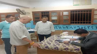 بدء فرز الأصوات في إعادة انتخابات الشيوخ ببني سويف (فيديو وصور)