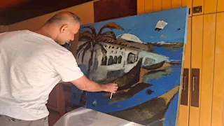 فنانون يوثقون الطبيعة الجغرافية والروحانية الفريدة لجنوب سيناء (صور)