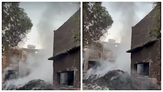 حريق داخل فيلا مهجورة لأسرة فنان شهير بحلوان.. والنيابة تنتدب المعمل الجنائي