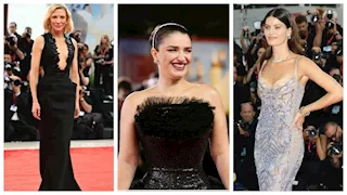 شفافة وغريبة.. 20 صورة لنجمات هوليوود في مهرجان فينيسيا السينمائي