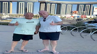 3صور ترصد إجازة إنفانتينو وأبو ريدة في العلمين (صور)