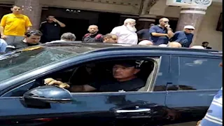 على رأسهم مدرب بتروجيت.. 15 صورة لجنازة بونجا حارس وادي دجلة