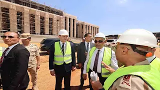 وزير العدل يتفقد مشروع مدينة العدالة بالعاصمة الإدارية الجديدة