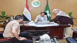 بالصور- محافظ الشرقية يعتمد تعديل المخطط الاستراتيجي لمدينة الزقازيق