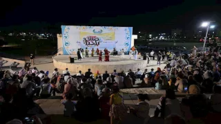 بالصور.. عروض فرقة الأنفوشي وأطفال أوبرا عربي تشعل "صيف بلدنا" بدمياط الجديدة