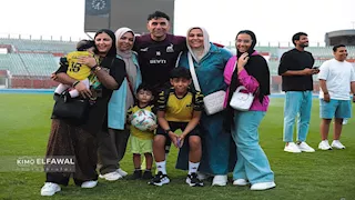 "مع أبنائه وزوجته".. 25 صورة من احتفال بونجا بصعود دجلة قبل وفاته