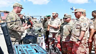 17 صورة.. بدء التدريب المصري الأمريكي "النجم الساطع - 2025" بمشاركة 44 دولة