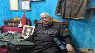 جابر الرفاعي.. حكاية مقاتل سابق في الشرقية لا يرى لكنه يصنع الحياة -فيديو وصور