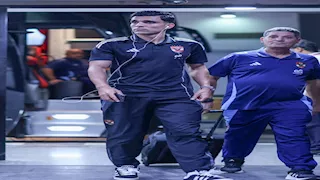 7 صور من وصول لاعبي الأهلي إلى ستاد السلام لمواجهة بيراميدز