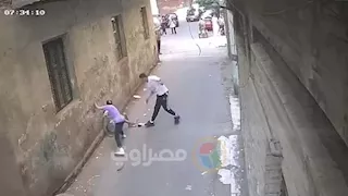 واقعة صوت وصورة .. قرار من النيابة بشأن فيديو ضرب "طالب الجيزة" بالسنج 