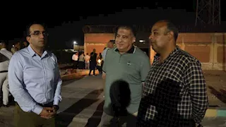 نائب محافظ الإسماعيلية بموقع انفجار أبو سلطان (صور)