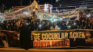 تركيا.. احتجاجات في ديار بكر وسيرت ضد الإبادة في غزة