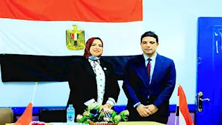 نائب محافظ سوهاج يدلي بصوته في انتخابات الشيوخ (صور)