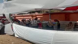 ‬إقبال كثيف بقرى المرشحين في بني سويف خلال انتخابات الشيوخ (فيديو وصور)