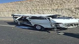 جثة و13 مصابا إثر حادث مروع على طريق السخنة