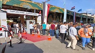 بالصور- إقبال ملحوظ في ثاني أيام انتخابات الشيوخ بكفر الشيخ