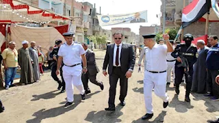 مدير أمن الفيوم يتفقد سير العملية الانتخابية 