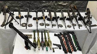 "آر بي جي وجرينوف وذخيرة".. الأمن العام يداهم وكر "خط الصعيد" 