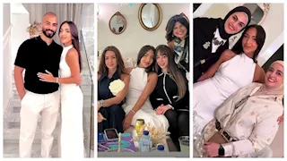 16 صورة من خطوبة "نور" شقيقة هنا الزاهد.. والفنانة تحتفل بأغنية "مبروك يا بن المحظوظة"