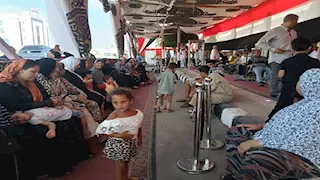 المواطنون يتوافدون على اللجان الانتخابية خلال الفترة المسائية بالشرقية