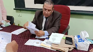 إغلاق لجان انتخابات الشيوخ وبدء فرز الأصوات بكفر الشيخ (صور)