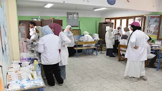 ١٢٦٠ مستفيدًا من القافلة الطبية العشرين لصيدلة عين شمس بحي حدائق القبة