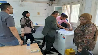 وكيل صحة المنيا يتفقد مستشفى العدوة المركزي 