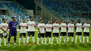 "خلال النشيد الوطني".. لقطة طريفة لمحمد صبحي في مباراة الزمالك وسيراميكا