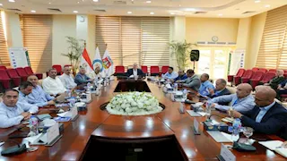  وزير البترول يتابع توسعات ميناء الحمراء البترولي بالعلمين