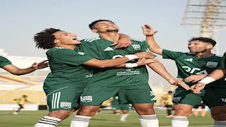 أهداف الشوط الأول من مباراة زد والمقاولون العرب