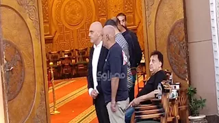 الصور الأولى من عزاء الفنان الراحل سيد صادق