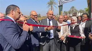 وزير التعليم ومحافظ القليوبية يفتتحان مدرستين بكوم الأطرون - صور