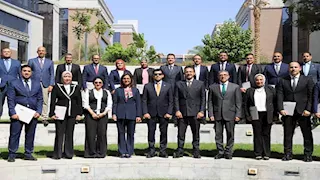 صور.. وزير الرياضة يتابع برامج إعداد النشء من داخل الأكاديمية الوطنية للتدريب