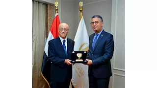 وزير التموين يبحث مع سفير اليابان فرص الاستثمار والتعاون المشترك