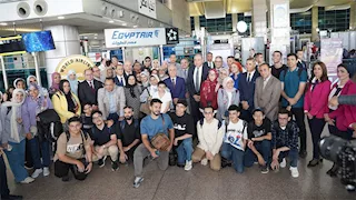 الحفني والشوربجي يودعان أوائل الثانوية العامة قبل سفرهم إلى ألمانيا