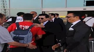 وزير الرياضة استقبلهم.. بعثة منتخب مصر تصل إلى القاهرة 