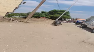 بسبب حبل على الطريق.. إصابة 5 أشخاص في حادث دراجة نارية بالمنوفية (صور)