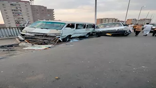 جثة أعلى الدائري والثانية بالأسفل.. حادث مروع في الوراق