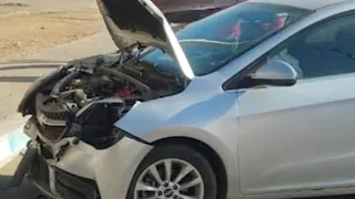 8 مصابين إثر تصادم سيارة بشجرة في كفر شكر 