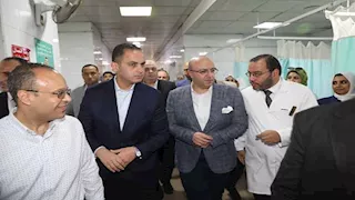 نائب وزير الصحة يتفقد مستشفى بني سويف التخصصي والتأمين الصحي  