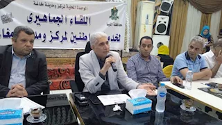 سكرتير عام المنيا يتابع 26 شكوى في لقاء خدمة المواطنين بمغاغة
