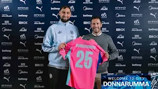 أول تعليق من دوناروما بعد الانضمام لمانشستر سيتي