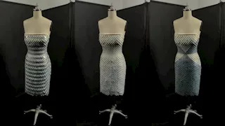 فستان رقمي يتغير كالحرباء.. ابتكار جديد يبهر العالم 