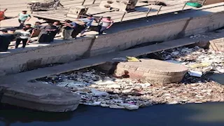 العثور على جثة غريق فى ترعة نجع حمادي بسوهاج