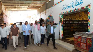 أهالي غرب سهيل يشكرون الرئيس السيسي ومحافظ أسوان لإدراج المنطقة في "حياة كريمة"