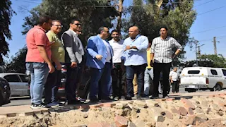 محافظ أسيوط يتفقد محور "سيد" الجديد لتعزيز السيولة المرورية (صور)